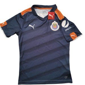 Puma Chivas Guadalajara 2016-17  Soccer Jersey Size M Navy Blue NWT